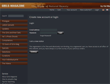 Tablet Screenshot of girls-mag.de